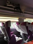 Brompton dans TGV