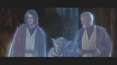 Scène modifiée Vader - Yoda - Ben épisode 6